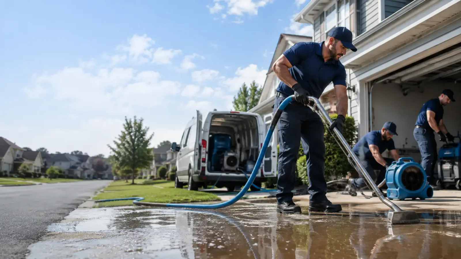 Flood Damage Restoration in Lawn, TX